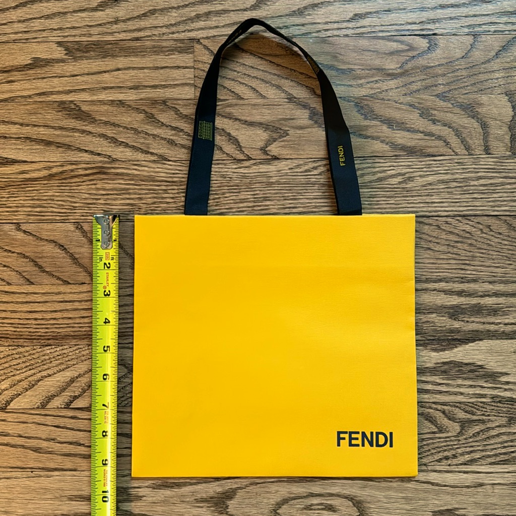 Fendi Paper Shopping Bags